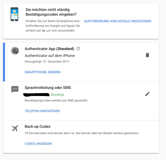 Google Authenticator App