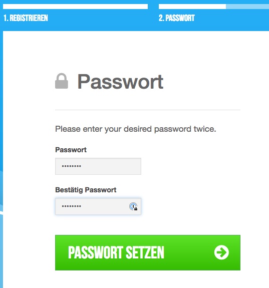 btcdirect passwort