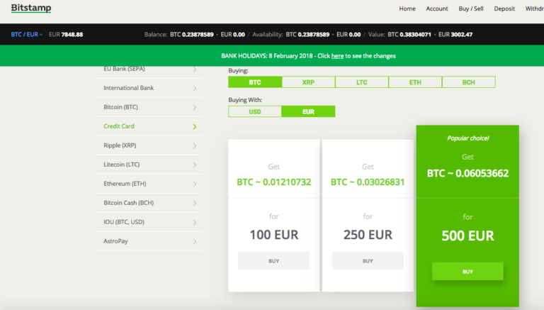 Bitstamp drittgrößte Bitcoin Börse. Bitcoin kaufen mit