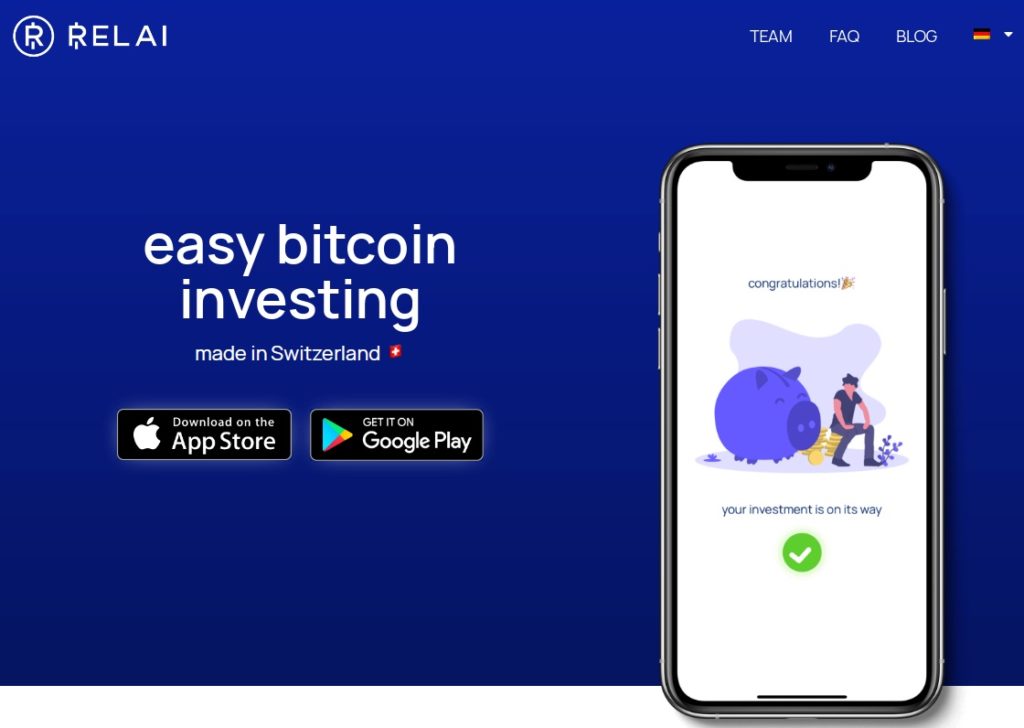 Relai Homepage